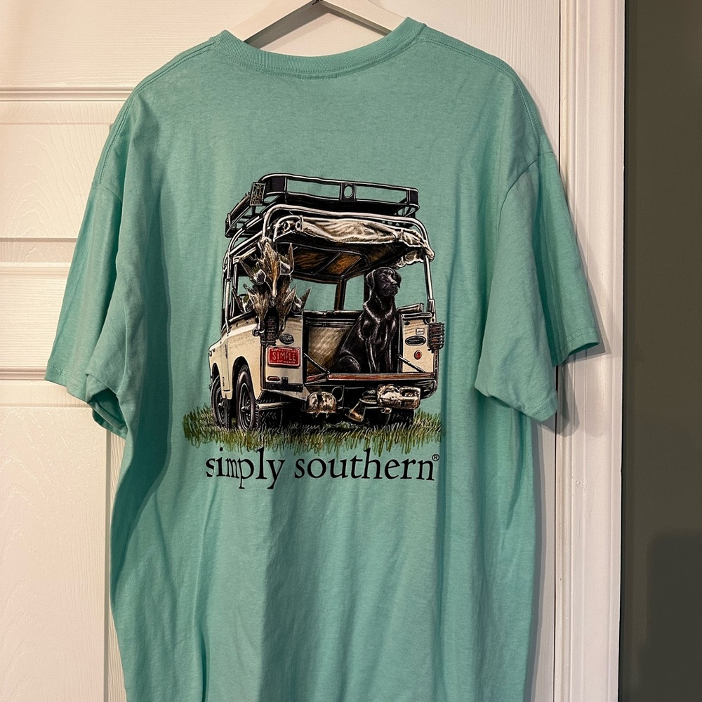 NWT Simply Southern Duck Hunting Shirt